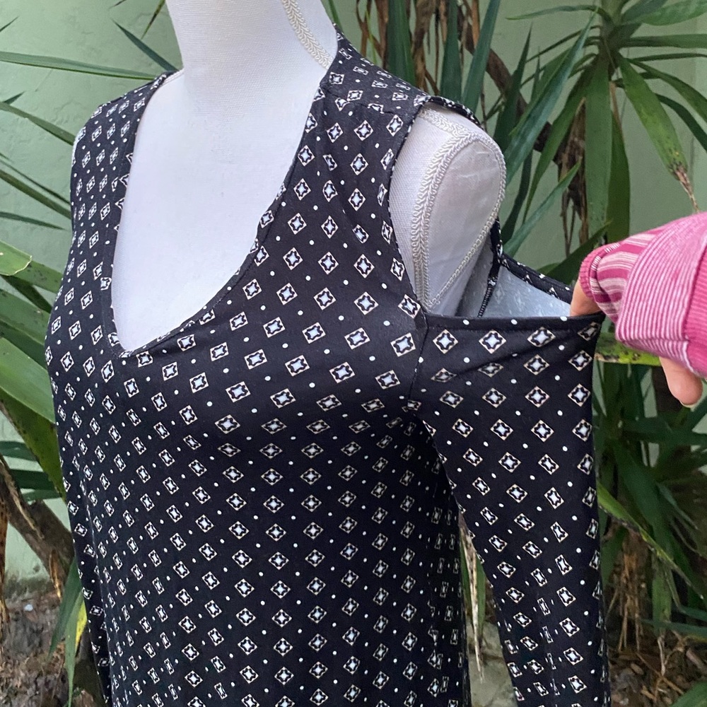 White House Black Market Cold Shoulder Top